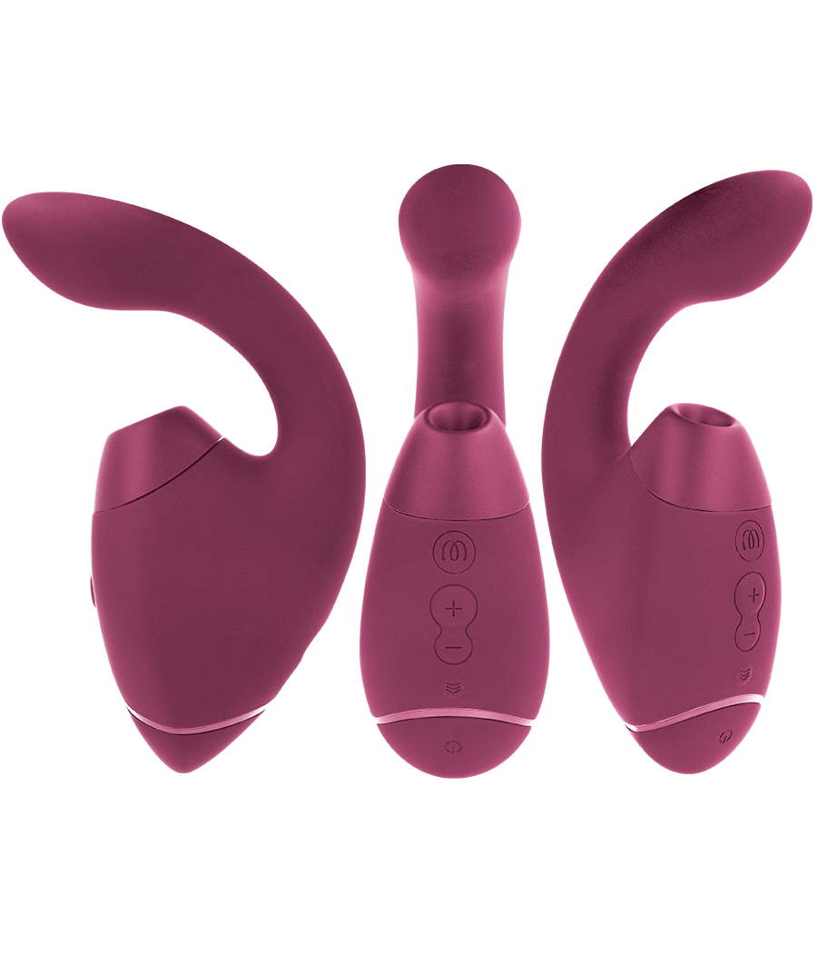 WOMANIZER - DUO NEXT DUAL CLITORAL & G-SPOT STIMULATOR DUSKY PINK