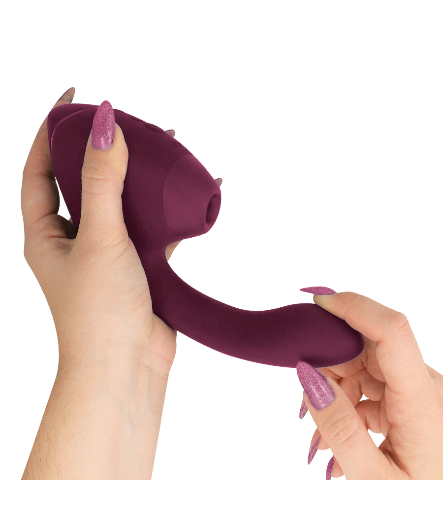WOMANIZER - DUO NEXT DUAL CLITORAL & G-SPOT STIMULATOR DUSKY PINK