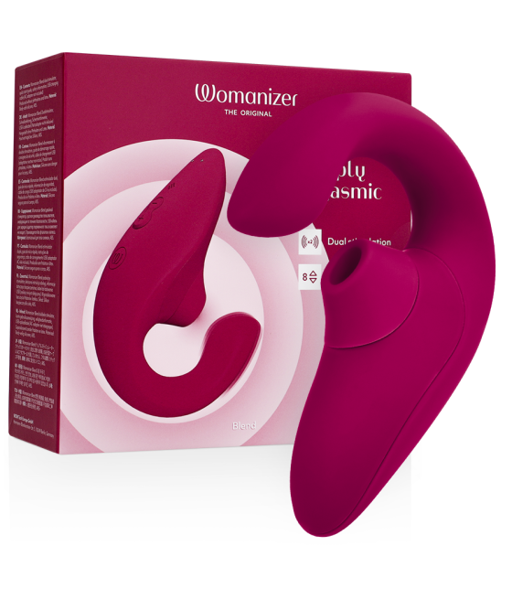 WOMANIZER - BLEND ESTIMULADOR VIBRADOR RABBIT FUCSIA