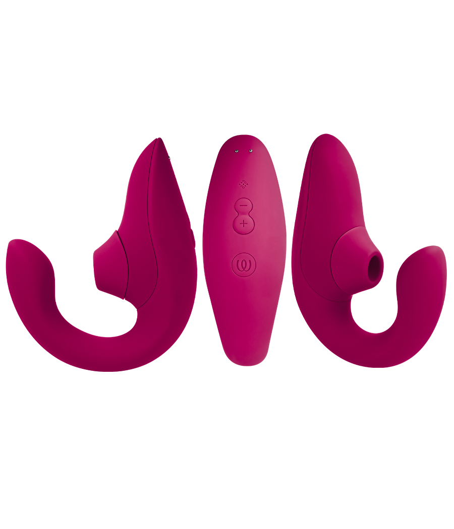 WOMANIZER - BLEND ESTIMULADOR VIBRADOR RABBIT FUCSIA