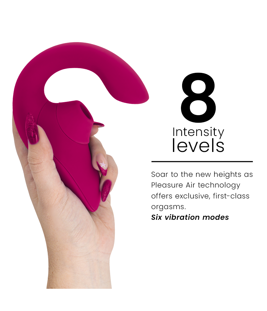 WOMANIZER - BLEND ESTIMULADOR VIBRADOR RABBIT FUCSIA