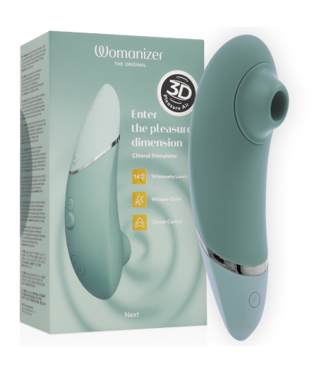 WOMANIZER - NEXT CLITORIAL STIMULATOR SAGE