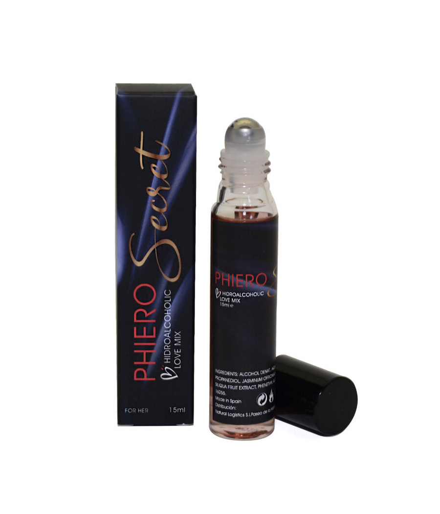 500 COSMETICS - PHIERO SECRET NATURAL INODORLESS COMBINAÇÃO HORMÔNIOS SEXUAIS FEMININOS 15 ML