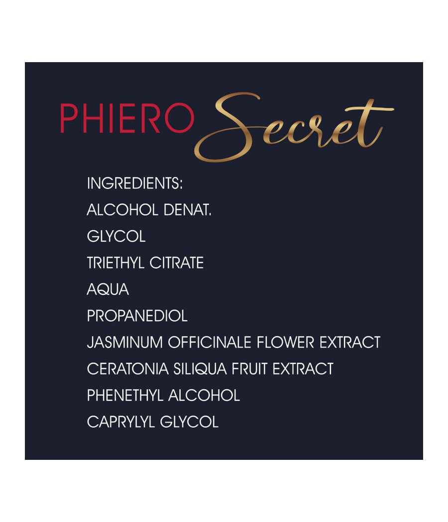 500 COSMETICS - PHIERO SECRET NATÜRLICHE GERUCHSLOSE KOMBINATION WEIBLICHER SEXHORMONE 15 ML