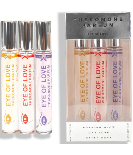 EYE OF LOVE - EOL PHR PERFUME 10 ML SET/3 - MORNING GLOW, ONE LOVE, AFTER DARK