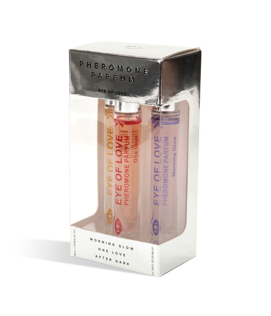 EYE OF LOVE - PARFUM EOL PHR 10 ML SET/3 - MORNING GLOW, ONE LOVE, AFTER DARK