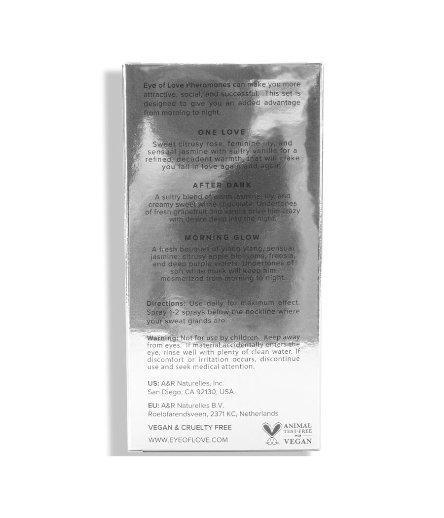 EYE OF LOVE - PARFUM EOL PHR 10 ML SET/3 - MORNING GLOW, ONE LOVE, AFTER DARK