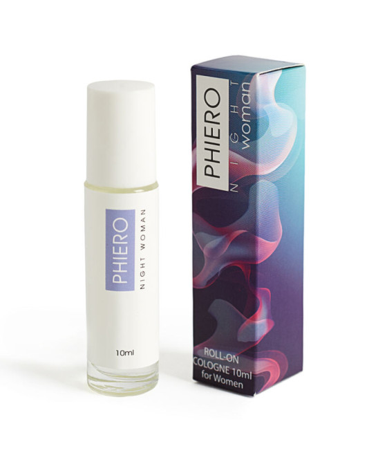 500 COSMETICS - PHIERO NIGHT WOMAN. PERFUME WITH PHEROMONES IN ROLL-ON FORMAT FOR WOMEN