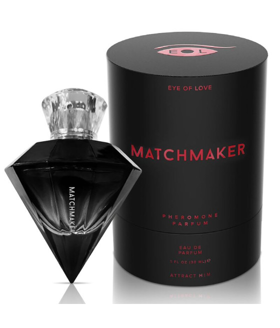 EYE OF LOVE - MATCHMAKER BLACK DIAMOND LGBTQ PERFUME FEROMONAS PARA ÉL 30 ML
