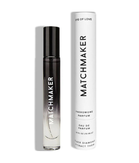 EYE OF LOVE - MATCHMAKER BLACK DIAMOND PERFUME FEROMONAS PARA ÉL Y ELLA 10 ML