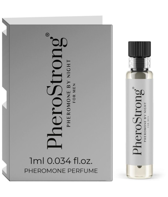PHEROSTRONG - PARFUM DE NUIT AUX PHÉROMONES POUR HOMMES 1 ML