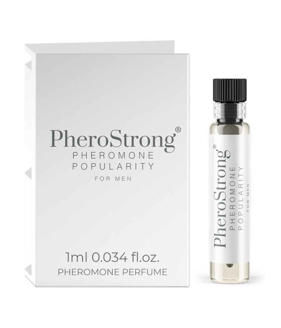 PHEROSTRONG - PARFUM PHÉROMONE POPULARITÉ POUR HOMME 1 ML