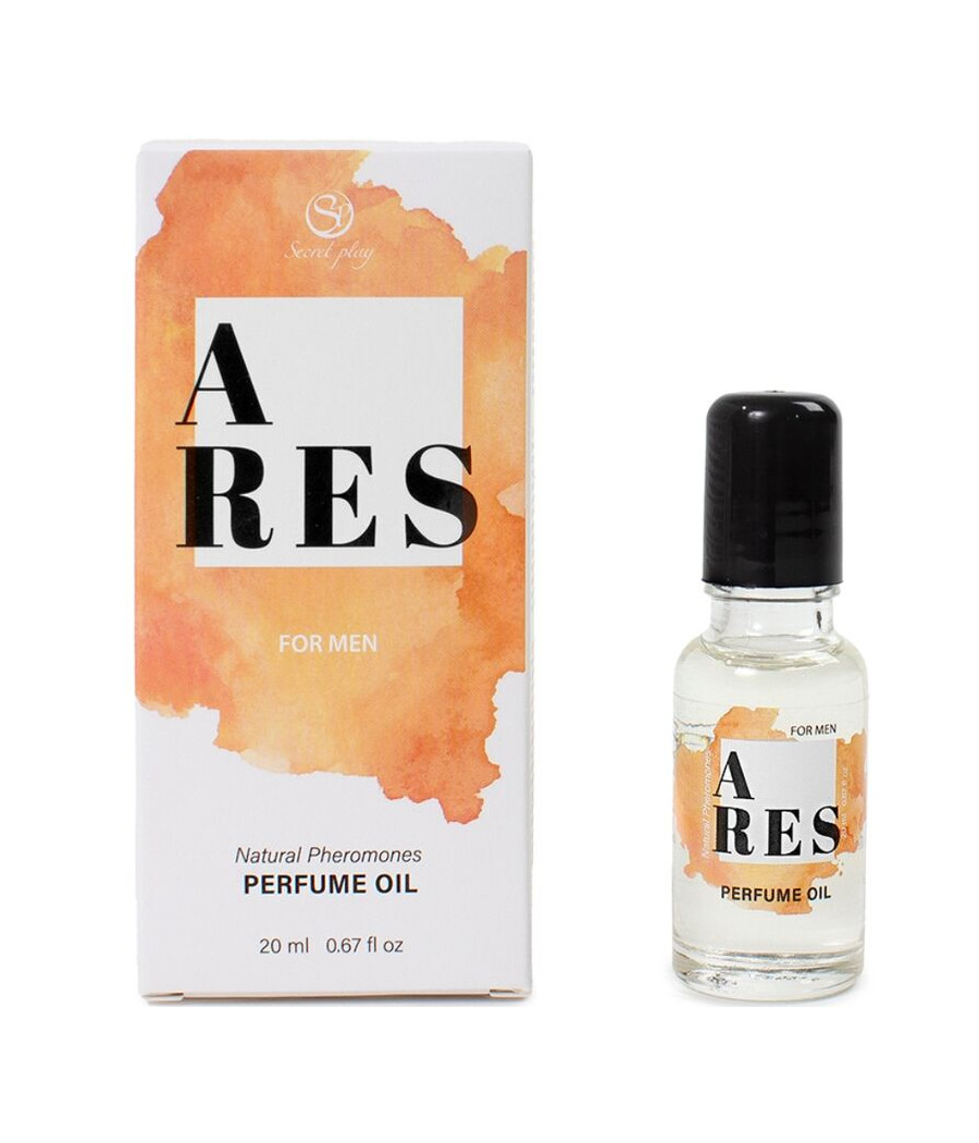 SECRETPLAY - ARES PROFUMO NATURALE FEROMONI IN OLIO PER UOMO 20 ML