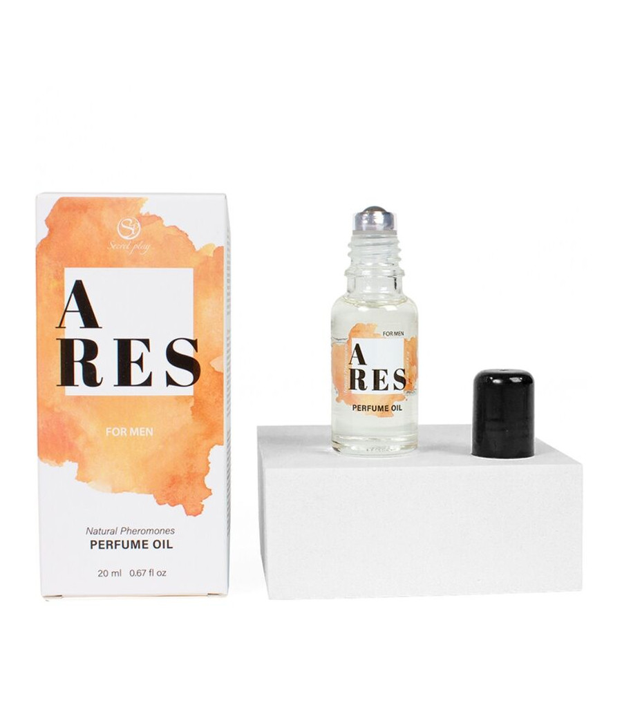 SECRETPLAY - ARES PARFUM NATUREL PHÉROMONES EN HUILE POUR HOMME 20 ML