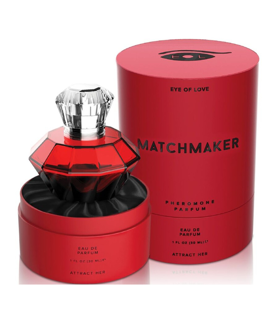OLHO DE AMOR - MATCHMAKER RED DIAMOND LGBTQ PERFUME FEROMONES PARA ELA 30 ML