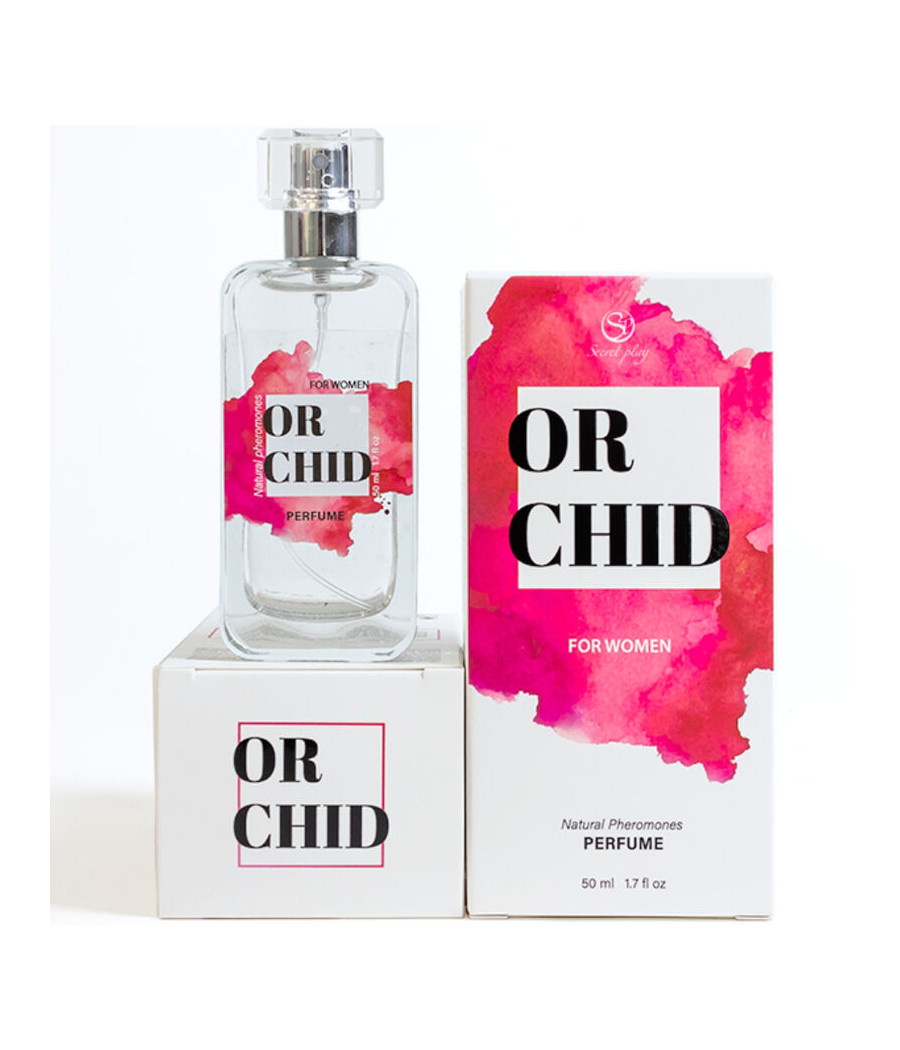 SECRETPLAY - SPRAY PARFUM AUX PHÉROMONES NATURELLES D'ORCHIDÉE 50 ML