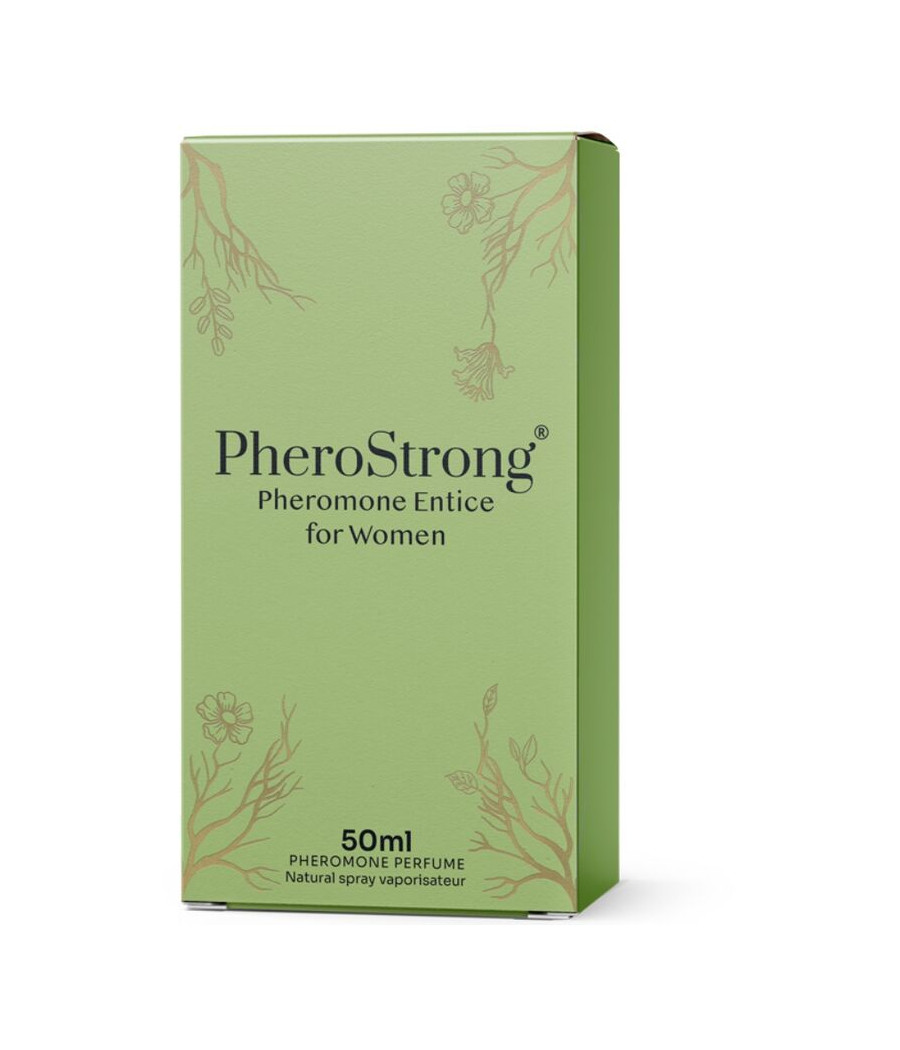 PHEROSTRONG - PERFUME CON FEROMONAS ENTICE PARA MUJER 50 ML
