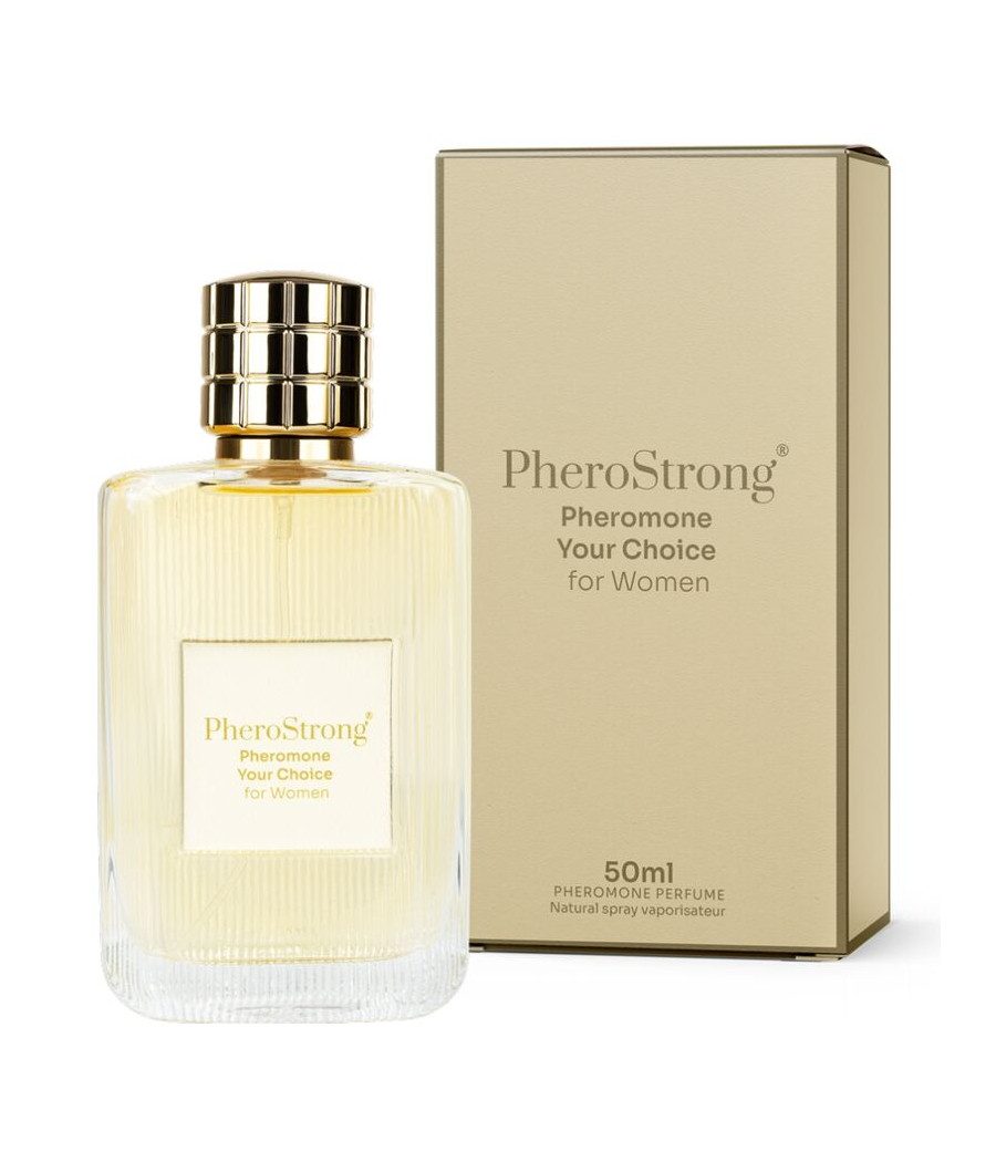 PHEROSTRONG - PERFUME DE FEROMONAS SUA ESCOLHA PARA MULHERES 50 ML