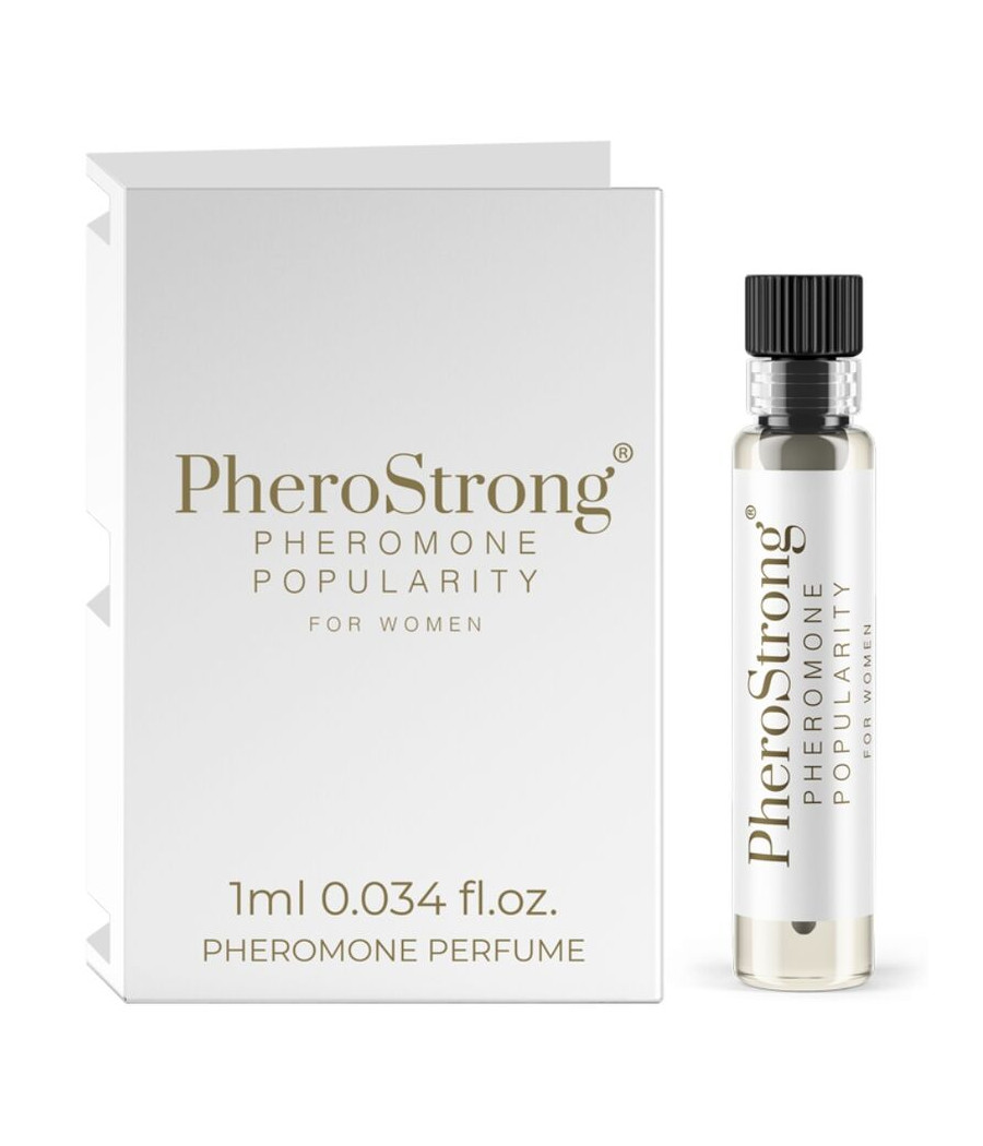 PHEROSTRONG - PERFUME CON FEROMONAS POPULARITY PARA MUJER 1 ML