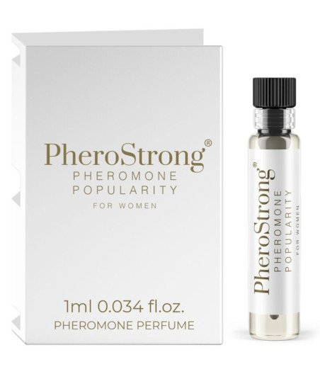 PHEROSTRONG - PERFUME CON FEROMONAS POPULARITY PARA MUJER 1 ML