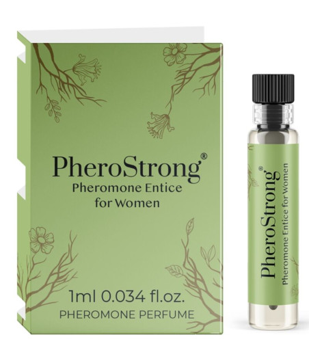 PHEROSTRONG - PHEROMONE PERFUME ENTICE FOR WOMAN 1 ML