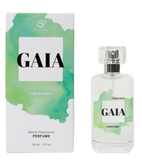 SECRETPLAY - GAIA SPRAY PER PROFUMO NATURALE AI FEROMONI PER DONNA 50 ML
