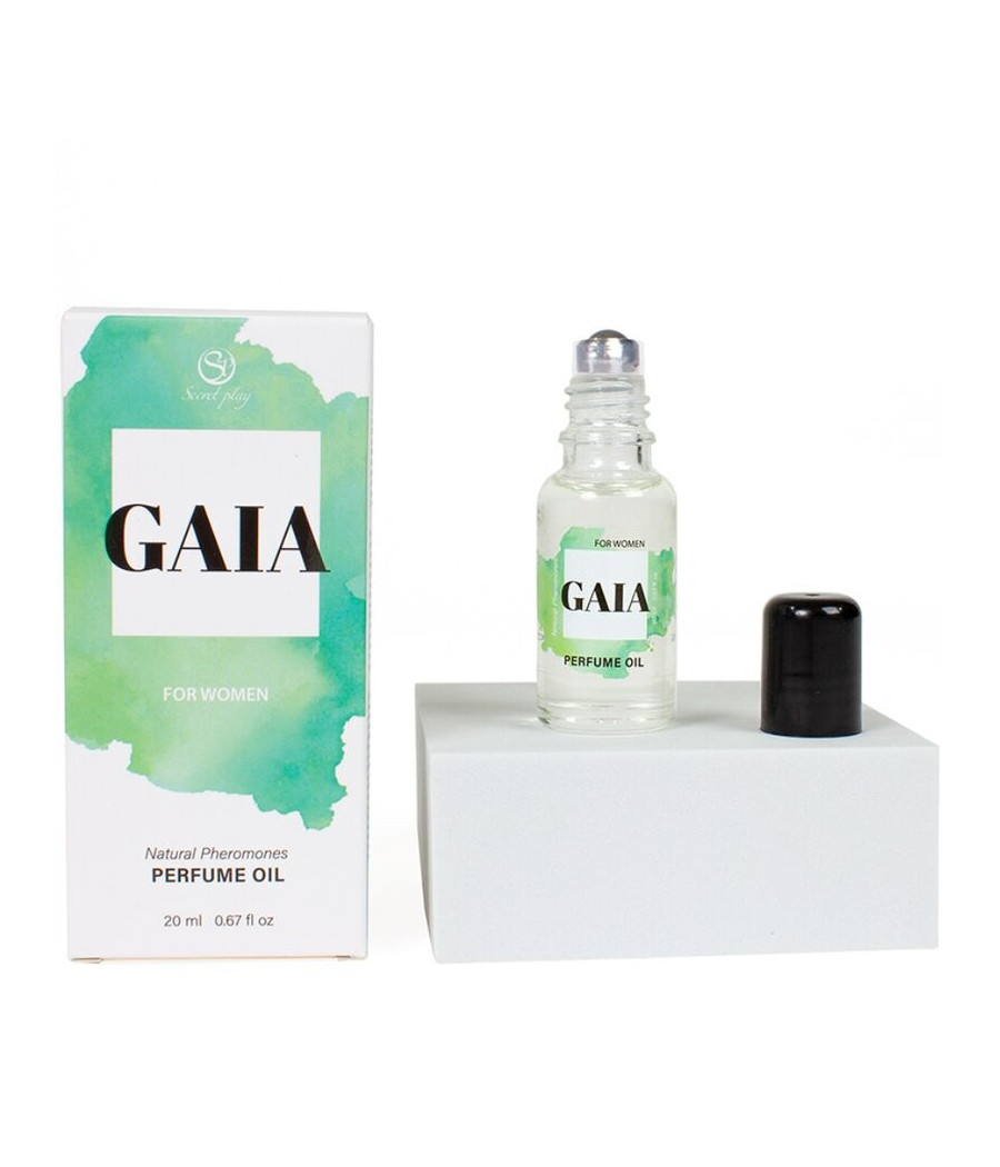 SECRETPLAY - GAIA PERFUME NATURAL FEROMONAS EM ÓLEO PARA MULHERES 20 ML