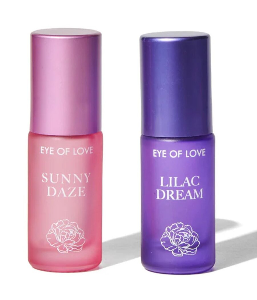 EYE OF LOVE - BLOOM DIA PARA NOITE FEROMÔNIO ROLL-ON PERFUME CONJUNTO 2 X 5 ML