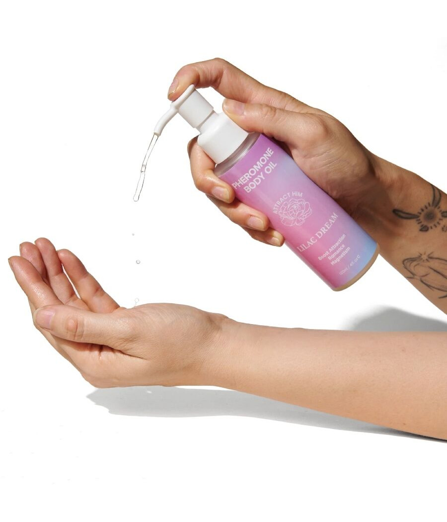 EYE OF LOVE - BLOOM LILAC DREAM KÖRPERÖL MIT PHEROMONEN 120 ML