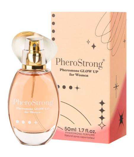 PHEROSTRONG - PERFUME DE FEROMÔNIOS GLOW UP PARA MULHERES 50 ML