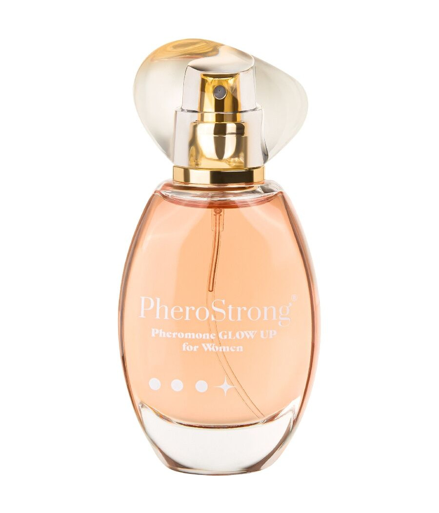 PHEROSTRONG - GLOW UP PERFUME CON FEROMONAS PARA MUJER 50 ML