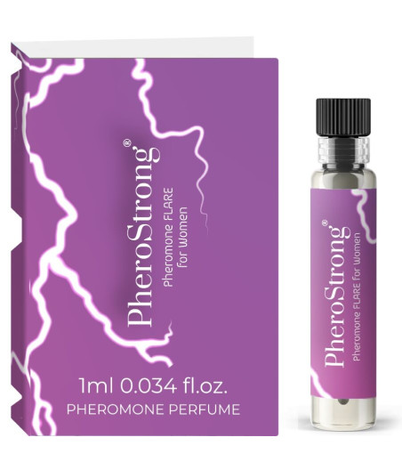 PHEROSTRONG - PARFUM AUX PHÉROMONES FLARE POUR FEMME 1 ML