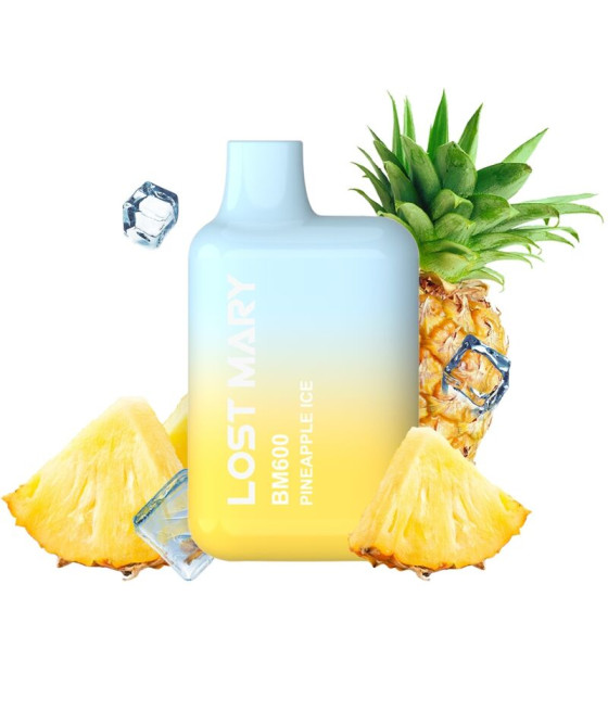 LOST MARY - BM600 NICOTINE VAPER 2% DISPOSABLE PINEAPPLE ICE