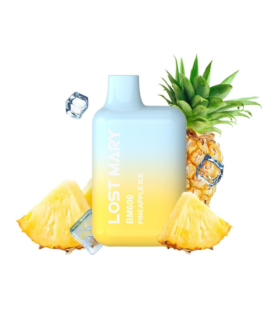 LOST MARY - BM600 NICOTINA VAPER 2% MONOUSO ANANAS GHIACCIO