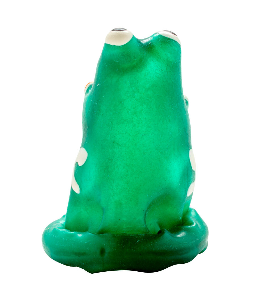 CONDOMERIE - PRESERVATIVO DECORATIVO PINTADO A MANO RANA MODEL 1
