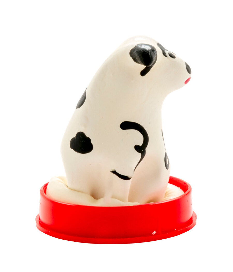 CONDOMERIE - PRESERVATIVOS NOVIDADES PINTADOS À MÃO CÃO DÁLMATA
