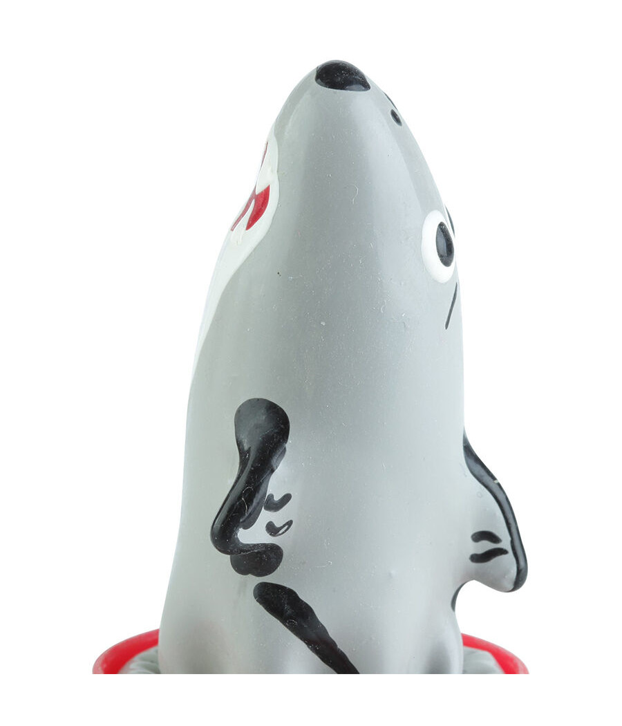 CONDOMERIE - HANDPAINTED NOVELTY CONDOMS SHARK MODEL 1