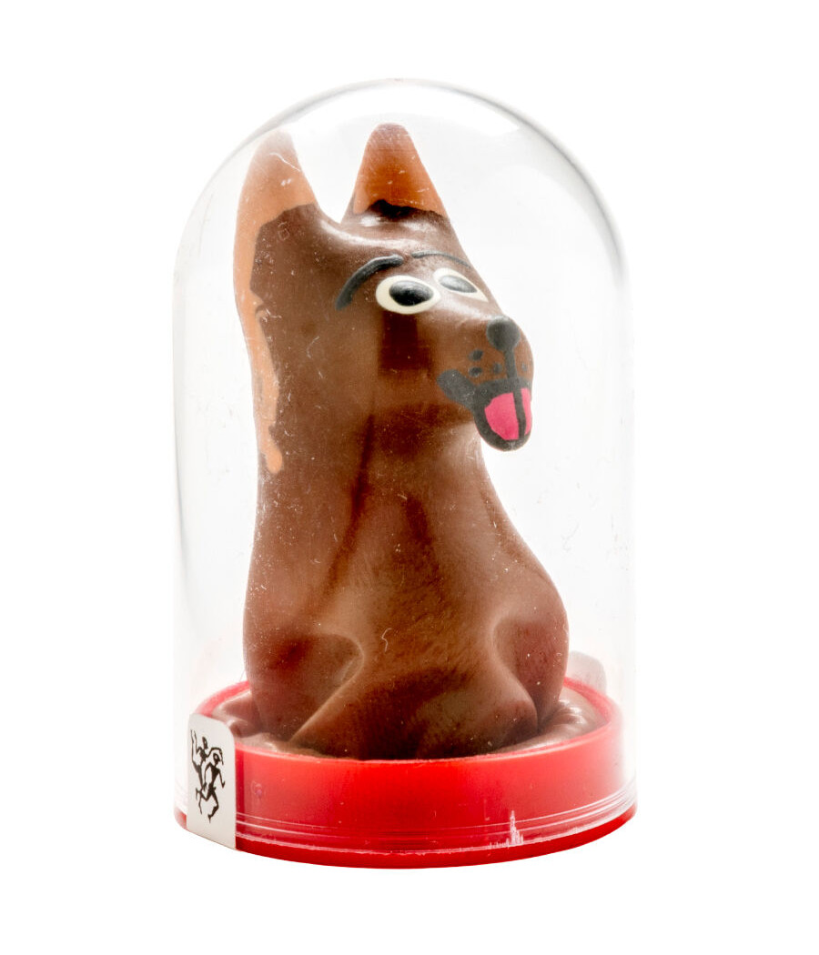 CONDOMERIE - PRÉSERVATIFS FANTAISIE PEINTS À LA MAIN EN FORME DE CHIEN