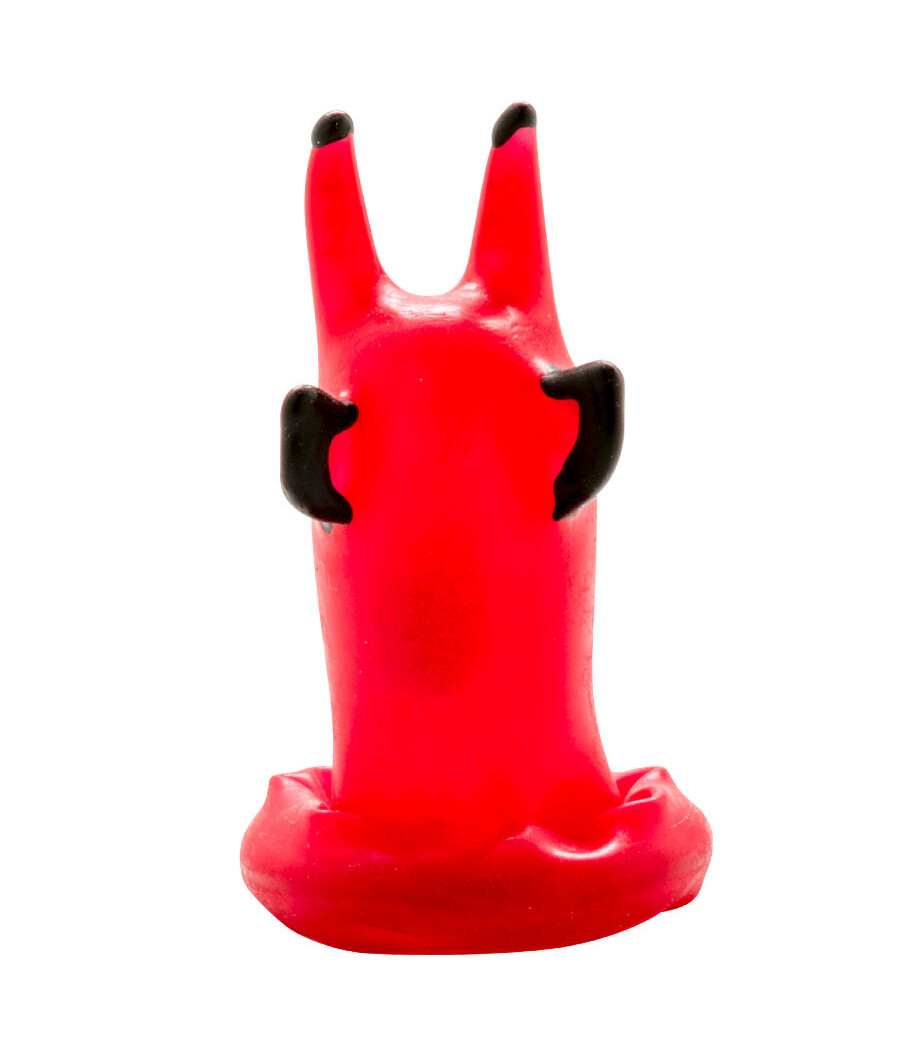 CONDOMERIE - PRÉSERVATIFS FANTAISIE PEINTS À LA MAIN RED DEVIL