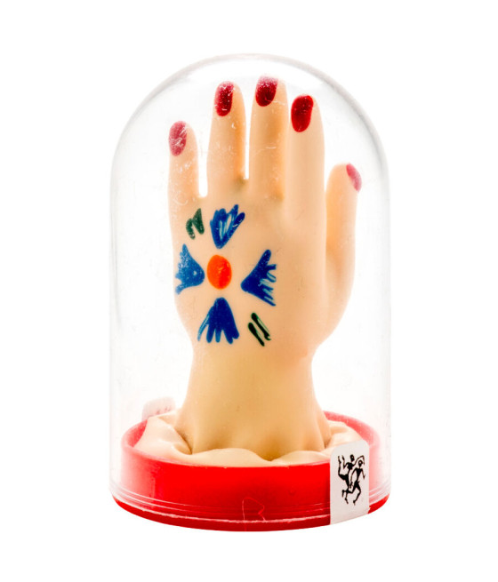 CONDOMERIE - HANDPAINTED NOVELTY CONDOMS HAND MODEL 1