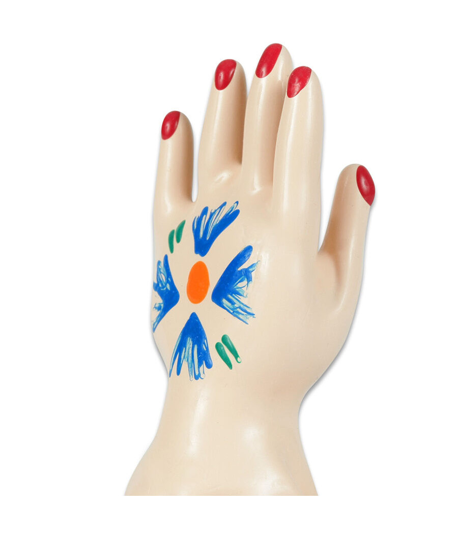 CONDOMERIE - HANDPAINTED NOVELTY CONDOMS HAND MODEL 1