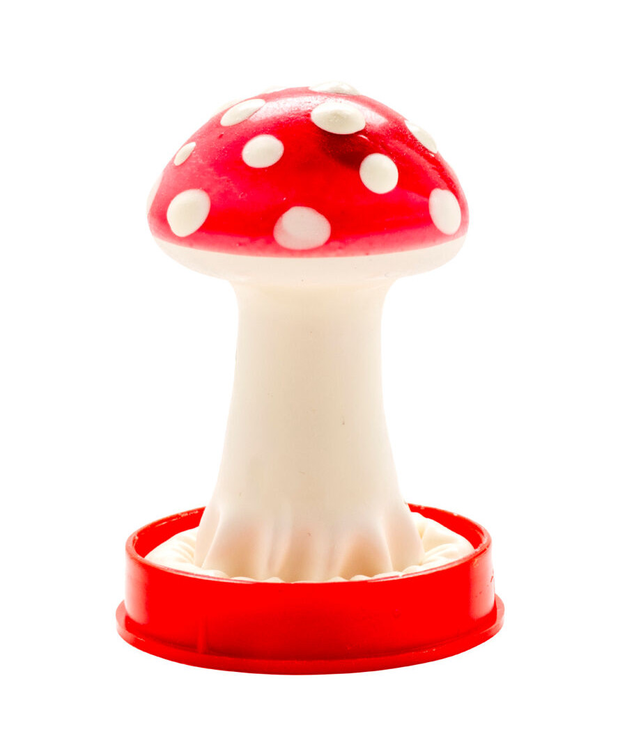 CONDOMERIE - PRESERVATIVO DECORATIVO PINTADO A MANO SETA VENENOSA MODELO 1