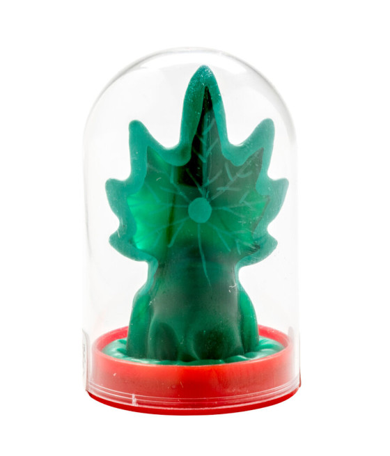 CONDOMERIE - PRESERVATIVOS NOVIDADES PINTADOS À MÃO CANNABIS MODELO 1