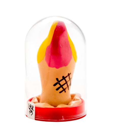 CONDOMERIE - PRESERVATIVO DECORATIVO PINTADO A MANO HELADO