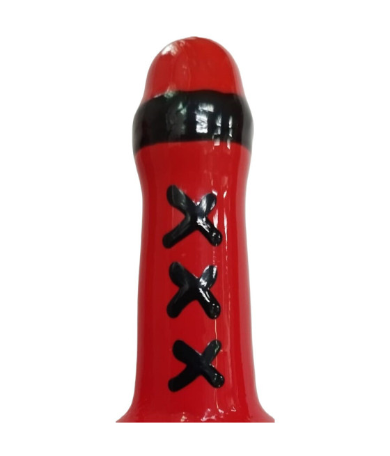 CONDOMERIE - HANDBEMALTE NEUHEITSKONDOME AMSTERDAM ROT