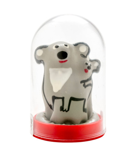 CONDOMERIE - PRÉSERVATIFS FANTAISIE PEINTS À LA MAIN KOALA + YOUNG