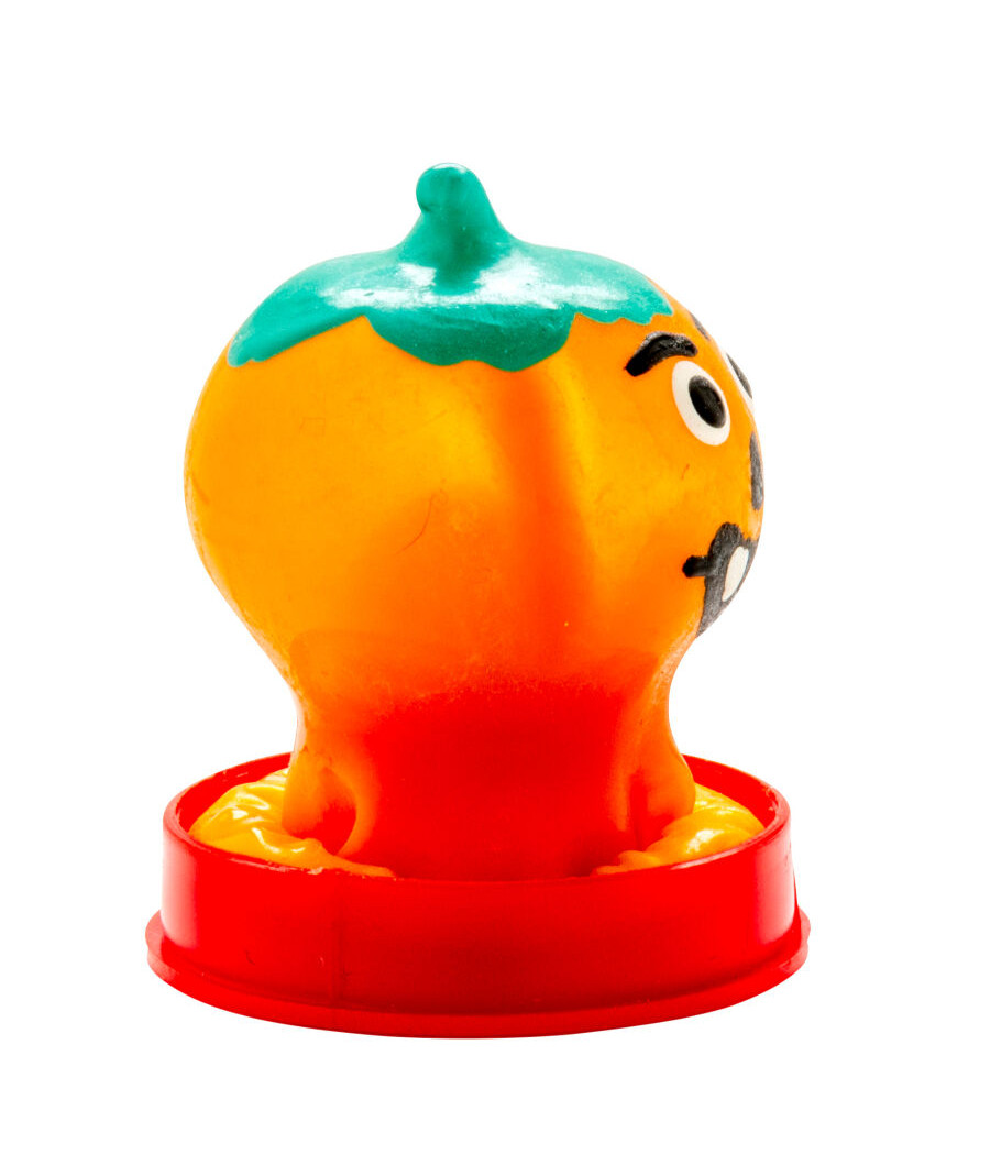 CONDOMERIE - HANDPAINTED NOVELTY CONDOMS PUMPKIN
