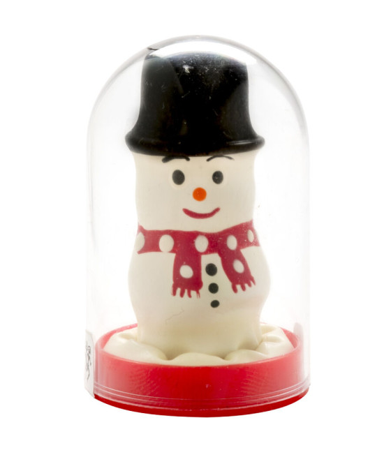 CONDOMERIE - PRESERVATIVOS NOVIDADES PINTADOS À MÃO BONECO DE NEVE