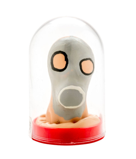 CONDOMERIE - HANDPAINTED NOVELTY CONDOMS GAS MASK