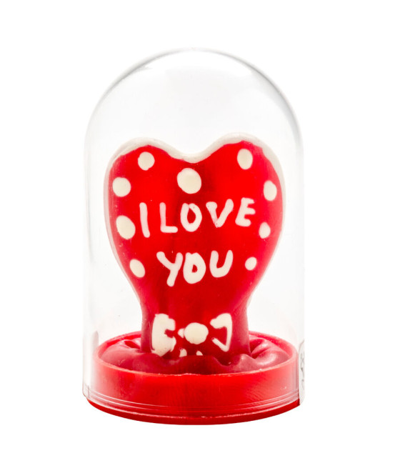CONDOMERIE - HANDBEMALTE NEUHEITSKONDOME HERZ - ICH LIEBE DICH MODELL 1